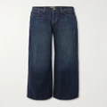 L'AGENCE - Alicent High-rise Wide-leg Jeans - Dark denim - 24