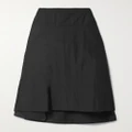 Tibi - Schema Canvas Maxi Skirt - Black - US2