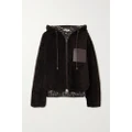 Loewe - + Suna Fujita Oversized Shearling Hooded Jacket - Brown - FR34