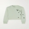 Loewe - + Suna Fujita Embroidered Wool Sweater - White - large