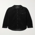 Anine Bing - Simon Cotton-corduroy Shirt - Black - medium