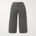 Isabel Marant - Scarly Herringbone Wool-blend Straight-leg Pants - Gray - FR42