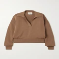Isabel Marant - Galix Knitted Polo Shirt - Camel - FR40