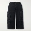 Citizens of Humanity - + Net Sustain Delena Cargo High-rise Straight-leg Organic Jeans - Black - 24