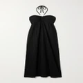 Melissa Odabash - Mila Crocheted Halterneck Maxi Dress - Black - small