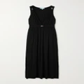 Melissa Odabash - Harper Belted Embellished Stretch-jersey Maxi Dress - Black - x small
