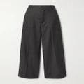 Balenciaga - Striped Wool Pants - Gray - XS