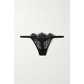 I.D. Sarrieri - + Net Sustain A Night In Marrakech Stretch-lace Thong - Black - small