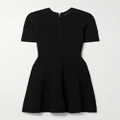 Givenchy - Jacquard-knit Mini Dress - Black - small