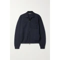 Loro Piana - Valsesia Wool Bomber Jacket - Midnight blue - IT52