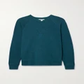 James Perse - Supima Cotton-terry Sweatshirt - Green - 0