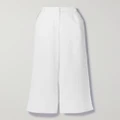 Marysia - Wegner Linen-voile Straight-leg Pants - White - x small