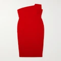 Roland Mouret - Strapless Crepe Midi Dress - Red - UK 16