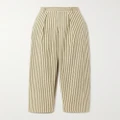 Mara Hoffman - + Net Sustain Marella Tencel Lyocell And Organic Cotton-blend Twill Straight-leg Pants - Green - US4