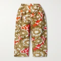 Mara Hoffman - + Net Sustain Marella Floral-print Hemp Wide-leg Pants - Red - US2
