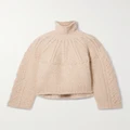 Altuzarra - Booth Cable-knit Turtleneck Sweater - Beige - large