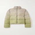 Rick Owens - Quilted Shell Down Jacket - Green - 2