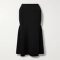 Victoria Beckham - Stretch-knit Maxi Skirt - Black - UK 12
