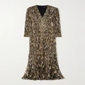 Jenny Packham - Vivien Embellished Tulle Gown - Black - UK 10