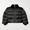Rick Owens - Cyclopic Faux Shearling-paneled Quilted Shell Down Jacket - Black - 2