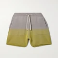 Rick Owens - Dégradé Cashmere Shorts - Green - medium