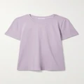 James Perse - Vintage Boy Cotton-jersey T-shirt - Lilac - 0