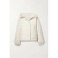 Ferragamo - Hooded Padded Shell Jacket - Ivory - IT36