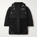 The North Face - Layered Quilted Down Jacket - Black - x small
