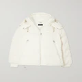 Mackage - + Net Sustain Edana Hooded Quilted Recycled-fleece Down Jacket - White - x small