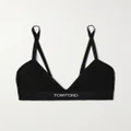 TOM FORD - Stretch-modal Jersey Soft-cup Triangle Bra - Black - large