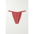 Mara Hoffman - + Net Sustain Coco Bikini Briefs - Red - x small