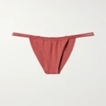 Mara Hoffman - + Net Sustain Coco Bikini Briefs - Red - small