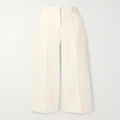 Nanushka - Lanai Cady Wide-leg Pants - Cream - small