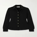 Tory Burch - Brigitte Jersey Shirt - Black - US0