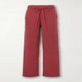 The Elder Statesman - Cashmere Track Pants - Pink - x small