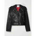 Isabel Marant - Audric Leather Biker Jacket - Black - FR38