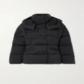 Moncler - Karakorum Hooded Quilted Tech-jersey Down Jacket - Black - 4