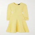 Givenchy - Jacquard-knit Mini Dress - Yellow - small
