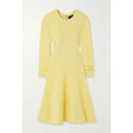 Givenchy - Jacquard-knit Mini Dress - Yellow - small