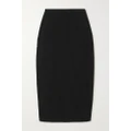 The Row - Essentials Matias Woven Midi Skirt - Black - US2