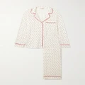 Eberjey - + Net Sustain Gisele Printed Tencel™ Modal Pajama Set - Ivory - medium