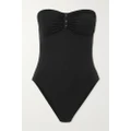Melissa Odabash - Remy Strapless Swimsuit - Black - UK 6