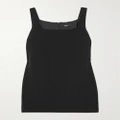 Theory - Crepe Mini Dress - Black - US00