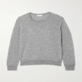 SAINT LAURENT - Cashmere And Silk-blend Sweater - Gray - XS