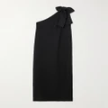 Lisa Marie Fernandez - + Net Sustain One-shoulder Linen-blend Gauze Maxi Dress - Black - 1
