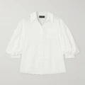 Simone Rocha - Broderie Anglaise Cotton Mini Dress - White - UK 6