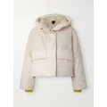 The North Face - Swing Hooded Ripstop Down Jacket - White - small