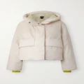 The North Face - Swing Hooded Ripstop Down Jacket - White - x large