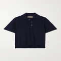 &Daughter - Wool Polo Shirt - Navy - x large