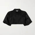 Sacai - Cropped Cotton-blend Shell Jacket - Black - 3